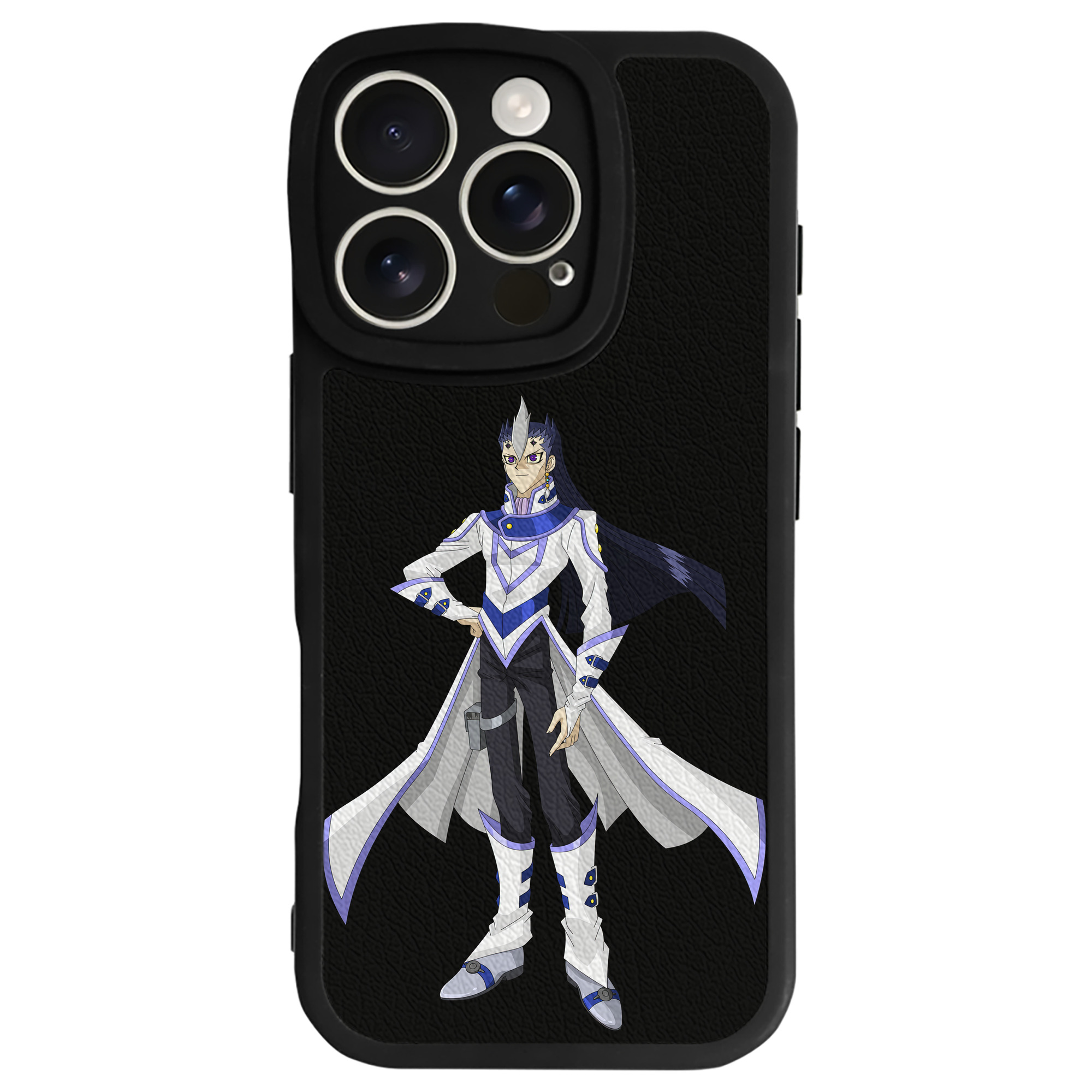 遊☆戯☆王 Yu-Gi-Oh! 【iPhone 16シリーズ対応】シリコンスマホケース（レザー調） 材質：シリコン